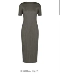 PLEATS PLEASE 2026 6月 ワンピース チャコール　4 PLEATS PLEASE 2026 6月 ワンピース チャコール 3 - メルカリ