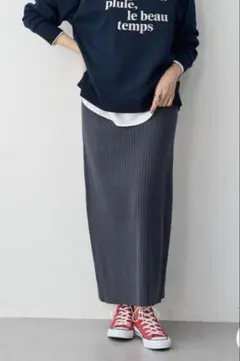 ニットスカート タイト