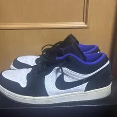 Nike Air Jordan 1 Low 白/黒/紫 27cm‼️ レア‼️