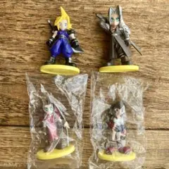 コカコーラ ファイナルファンタジー コラボフィギュア FF7 4体