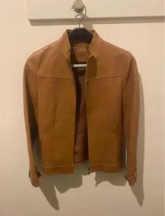 【Sサイズ】 POST レザージャケット ブラウン