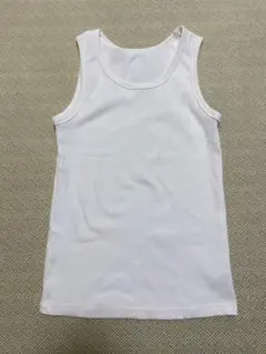 無印良品　ホワイト タンクトップ Mサイズ