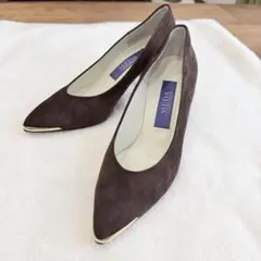 「MEDA（メダ）」スエードパンプス