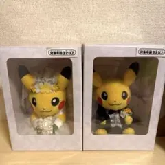ピカチュウ ぬいぐるみ ウェディングセット ウェルカムドール 華やかな日を彩るグッズ「Pokémon Garden Wedding」が登場！【5/14(土