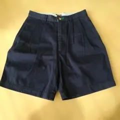 【トミーヒルフィガー】ネイビー ハーフパンツ