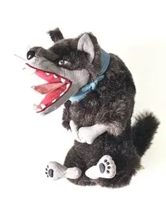 タグ付き】あらしのよるに ぬいぐるみ Ver.2 ガブ オオカミ 人気絵本