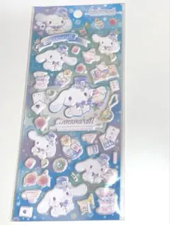 シナモロール　マシュマロシール　ぷっくりシール