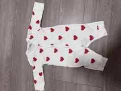 プチバトー　ハートロンパース