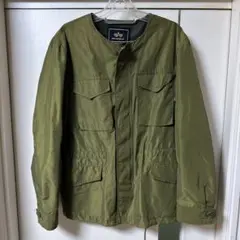 ALPHA INDUSTRIES ミリタリージャケット オリーブ