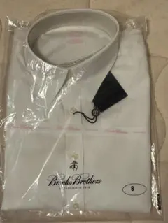 新品未使用　Brooks Brothers 長袖シャツ ホワイト サイズ8のサムネイル