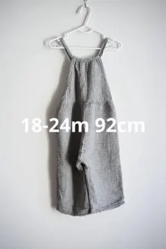 ZARA kids ワッフル オーバーオール 18-24m 92cm