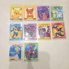 【丸美屋】 ポケモン シール 10枚セット