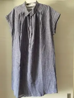HEARTLOOM シャツワンピース XS ストライプ