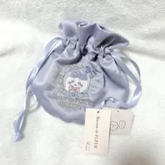 新品　メゾンドフルール ちいかわ　ハチワレ 巾着　ポーチのサムネイル