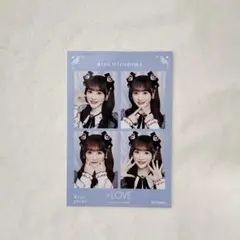 音嶋莉沙 4カットフォトカード