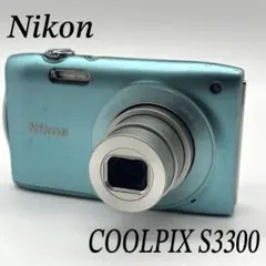 動作確認済】Nikon COOLPIX S3300 ミントグリーン 人気カラー - メルカリ