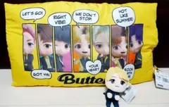 BTS　Butter　タイニータン　枕　ジミンぬいぐるみ