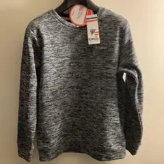 【新品】kaepa レディース　トップス　トレーナー　裏起毛　胸ロゴ　M