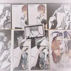 デスノート 夜神月 バンダイ スクエア缶バッジ 原画展 色紙