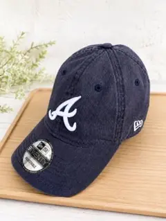 NEW ERA ニューエラ 9TWENTY キャップ ネイビー ヴィンテージ風のサムネイル