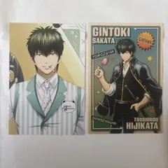 銀魂 土方十四郎 坂田銀時 ポストカード よみうりランド 入れ替わり篇