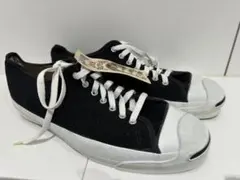 90s USA製 コンバース ジャックパーセル 黒 12 新品