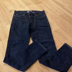 AZUL BY MOUSSY ダークブルー ストレートデニム