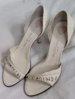 JILLSTUART shoe パンプス ホワイト 刺繍 23.5cmのサムネイル
