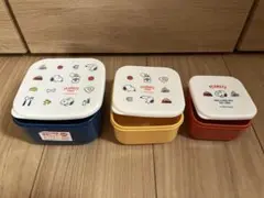 スヌーピー タッパーセット　3個入りのサムネイル