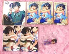 あんスタ 氷鷹北斗 アルカナカード 色紙 生ブロマイド バッジ セット