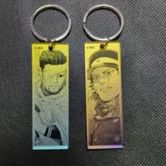 ゴールデンカムイ 尾形 杉元 メタリックアクリルキーホルダーコレクション