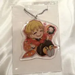 鬼滅の刃 我妻善逸 全集中展 沖縄 アクリルチャーム アクリルキーホルダー