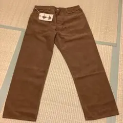 SASSAFRASササフラス コーデュロイ カーゴパンツ ブラウン SASSAFRASササフラス コーデュロイ カーゴパンツ ブラウン