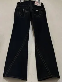 トゥルーレリジョン JOEY コーデュロイ パンツ ブラック 未裾直米国製 31