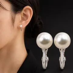 25923✨ミキモト パール 本真珠 4粒 イヤリング シルバー925 - メルカリ