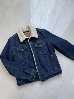 Levi's ボアデニムジャケット Sサイズ