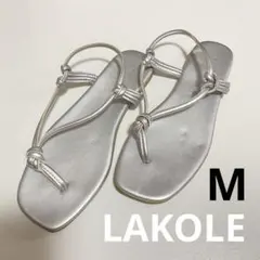 LAKOLE シルバーサンダル Mのサムネイル