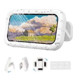 【伸縮式 スマホ 防水ケース】スマホ 防水ケース 壁掛けスマホスタンドタッチ快適