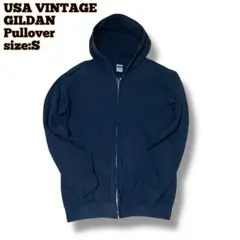 M*T様 USA古着 GILDAN プルオーバー パーカー フルジップ 無地 ブ