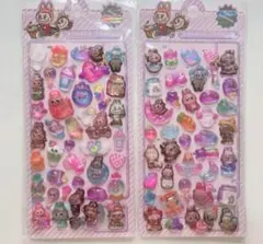 ラブブ ボンボンドロップシール 二枚セット
