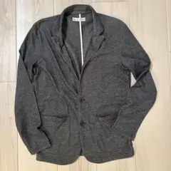 MONSIEUR NICOLE グレー テーラードジャケット　薄めの生地　46