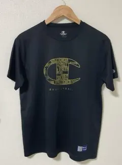 Champion チャンピオン　バレーボール　ティシャツ　ブラック　サイズLのサムネイル