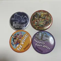 ディズニー　缶バッチ