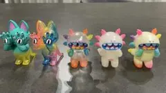 新品未開封】ちびカネゴン 蓄光 イエロー/ゴールド/ピンク/グリーン