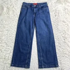 美品✨Red Card 23区 コラボ デニムワイドパンツ 大きいサイズ