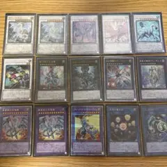 遊戯王　青眼デッキ　パーツ　セット
