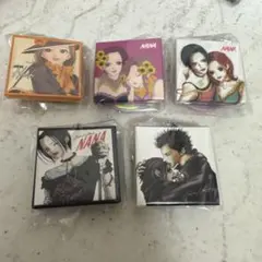 NANA CD風アクリルチャーム5個セット　ガチャガチャ　ナナ　レン　ハチ