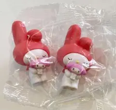 サンリオキャラクターズ ぬいぐるみといっしょフィギュア　マイメロディ　2個