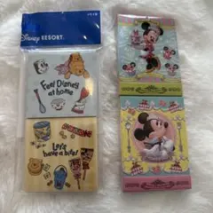 ディズニー　メモ帳セット