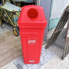コカ・コーラ ごみ箱 中型 赤 コカ・コーラ ごみ箱 中型 赤 - メルカリ